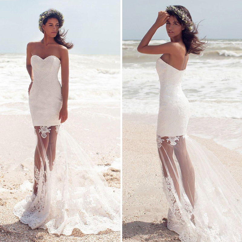 vestido simples para casamento na praia