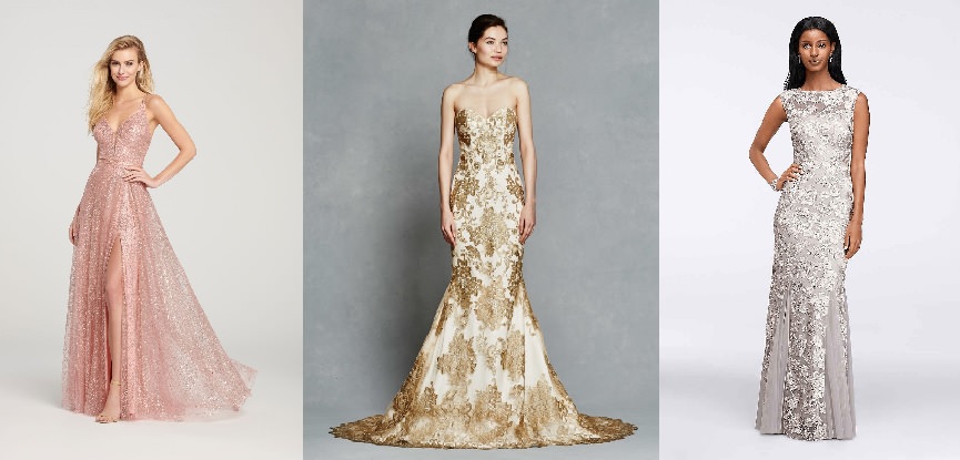 vestido para bodas de ouro noiva
